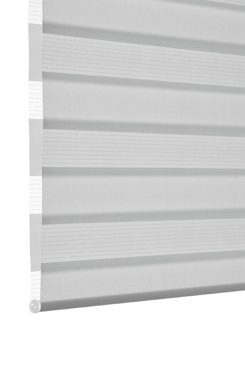 Doppelrollo Easyfix hellgrau B/L: ca. 100x150 cm