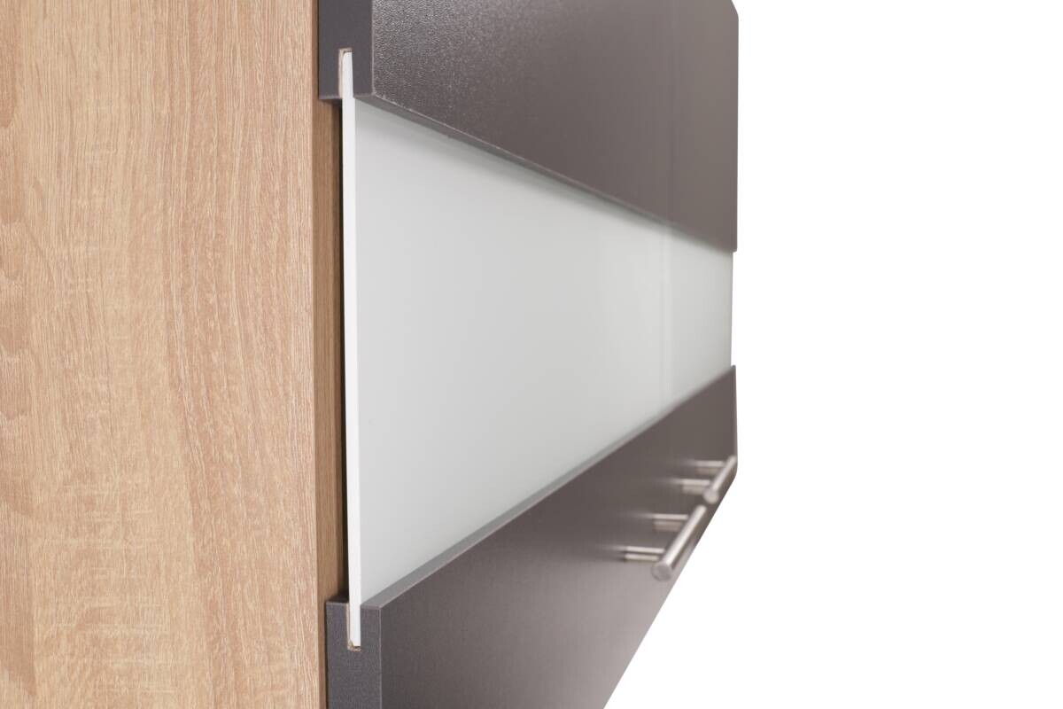 Hängeschrank Merle grau B/H/T: ca. 110x56x35 cm