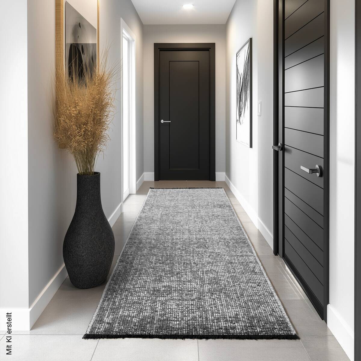 Ayyildiz Teppich SPACE grau B/L: ca. 80x250 cm