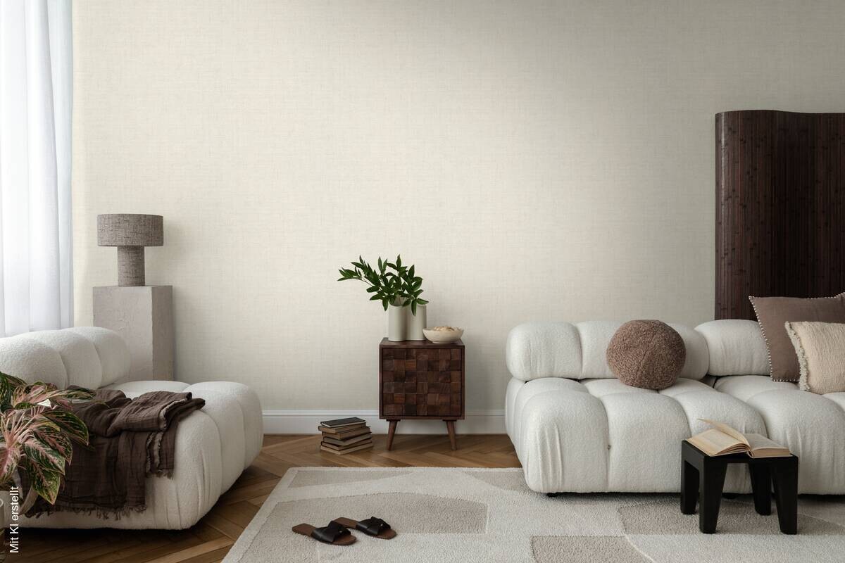 A.S.Creation Vliestapete creme B/H/D: ca. 53x1005x8,5 cm