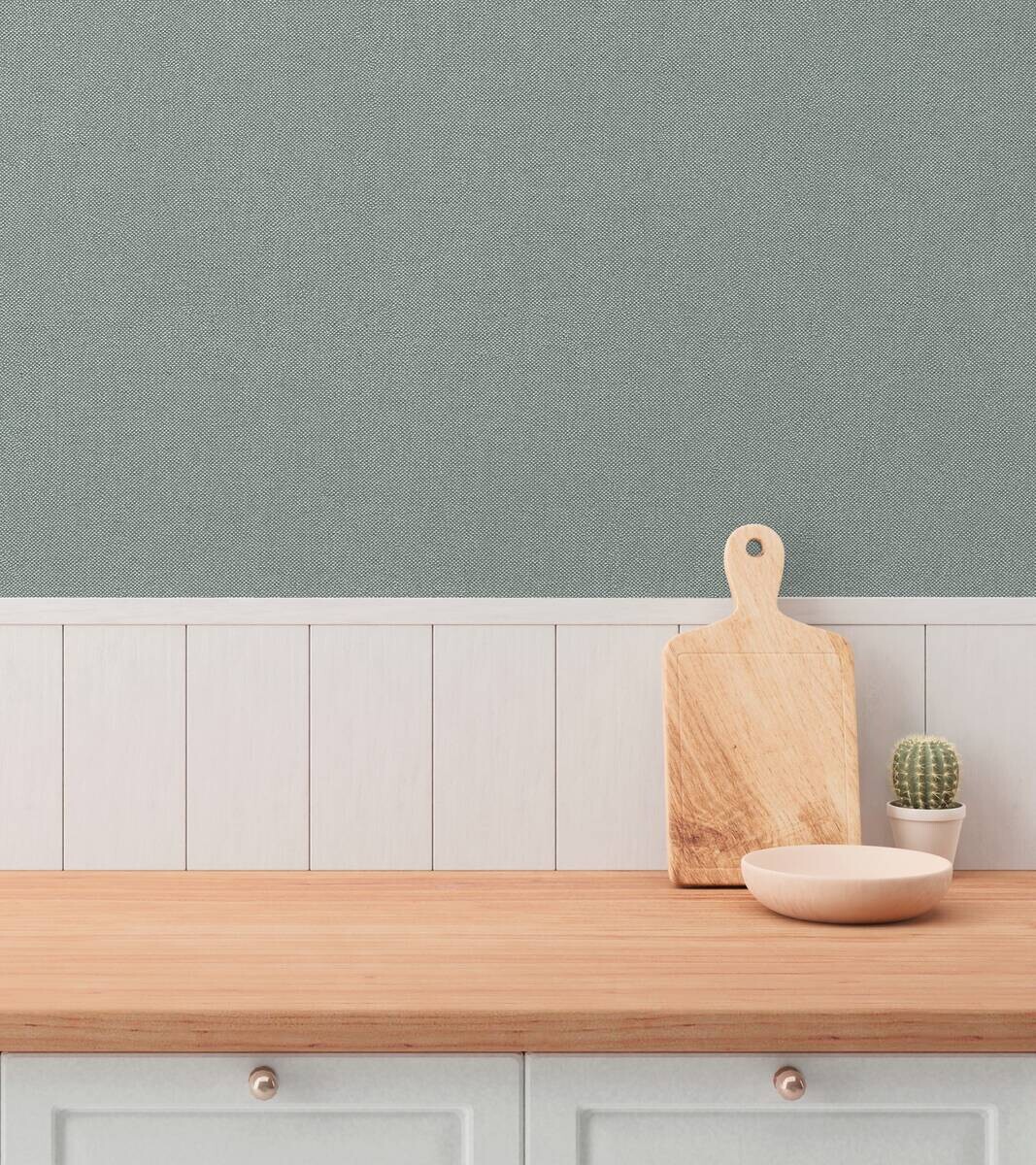 A.S.Creation Vliestapete grün blau B/H/D: ca. 53x1005x9,3 cm