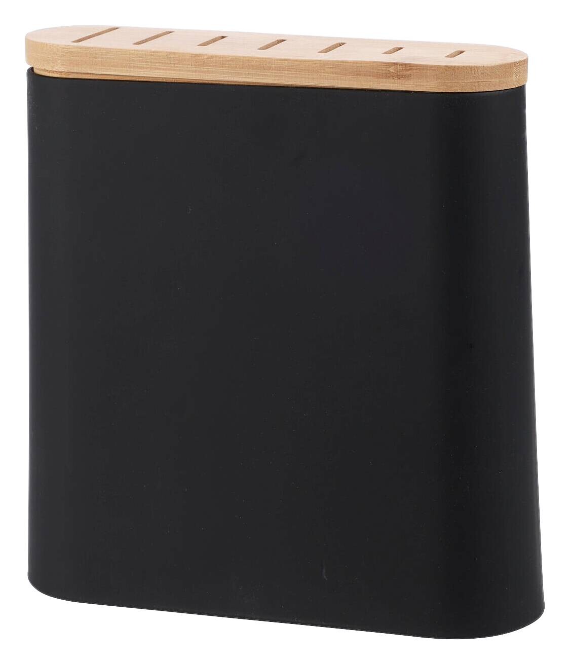 Base Line Messerhalter schwarz Polypropylen B/H/L: ca. 23x8x23,5 cm