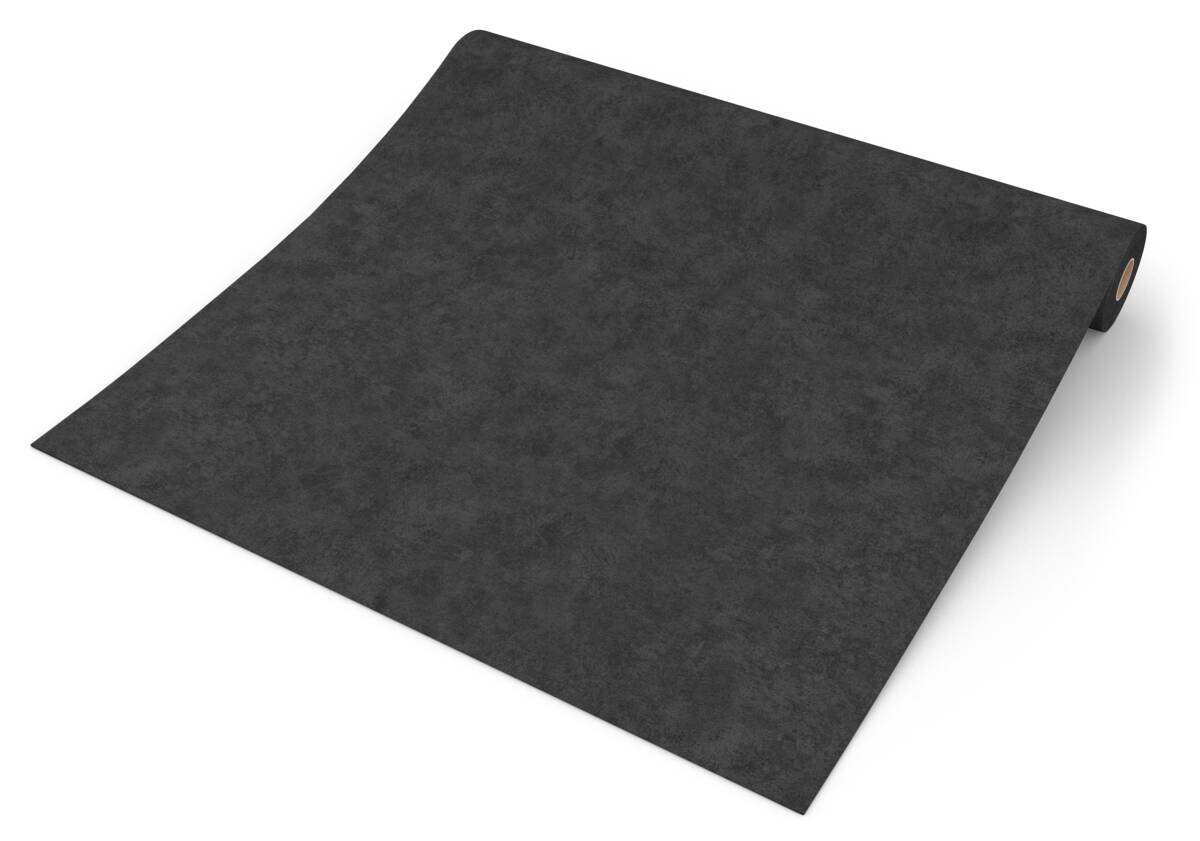 UGEPA Vliestapete Betonoptik schwarz B/L: ca. 53x1005 cm