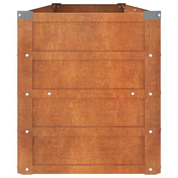 Hochbeet braun Stahl B/H/L: ca. 40x45x160 cm