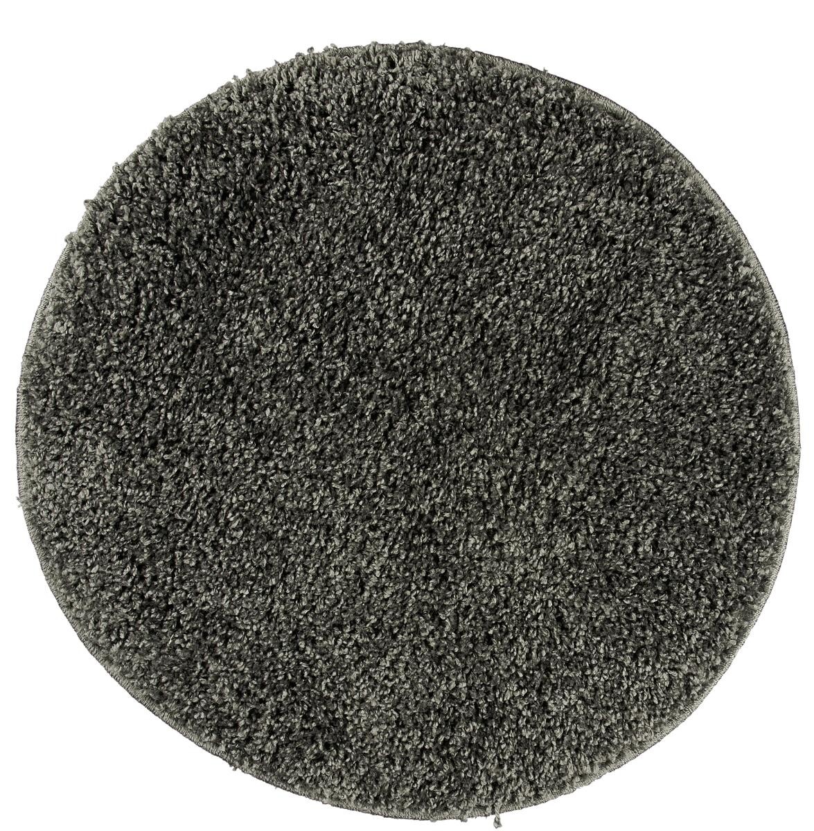 Hochflorteppich Smile anthrazit D: ca. 67 cm
