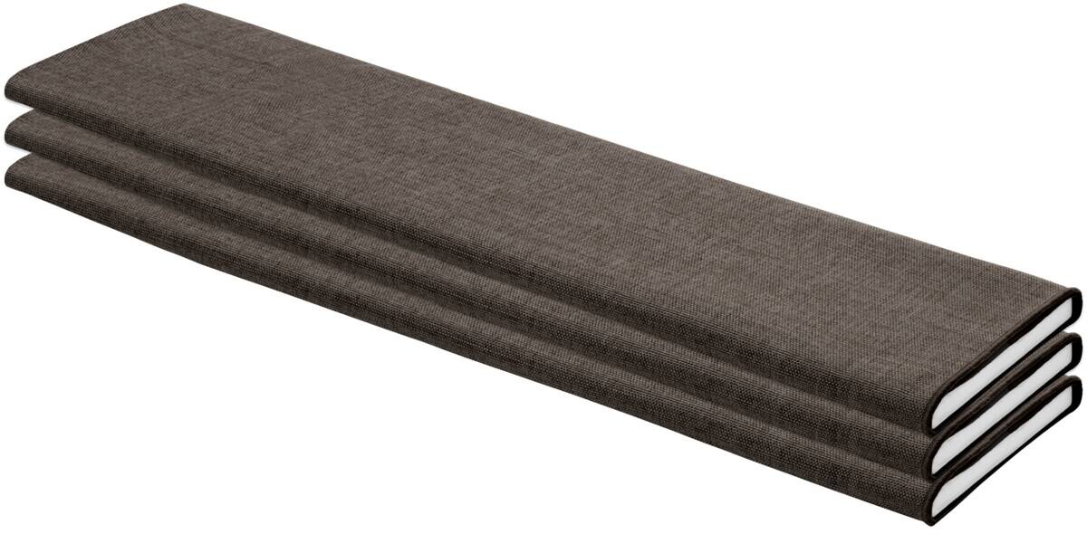 Thermo-/Verdunkelungsstoff dunkelgrau L: ca. 295 cm