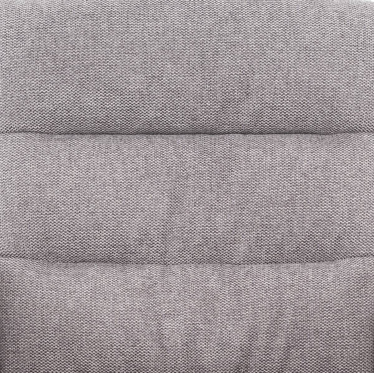 Drehstuhl Hannah grau Stoff