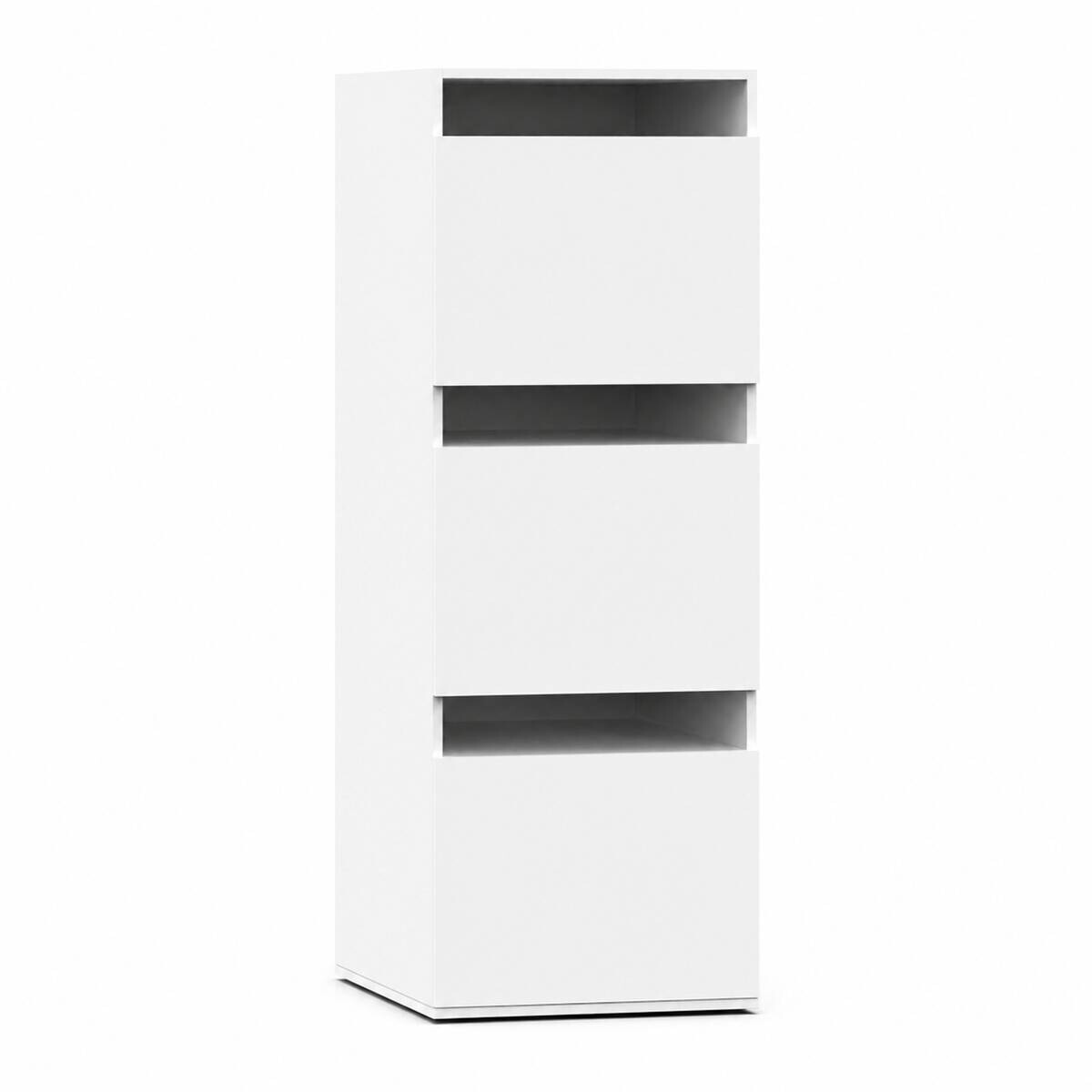 Washcab Wäscheschrank weiß Holzwerkstoff