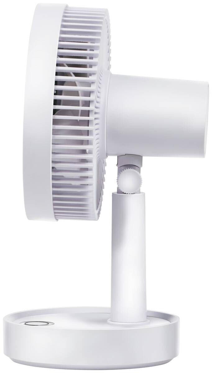 Tischventilator 871125243631 grau Kunststoff B/H/L: ca. 13x22x13,5 cm