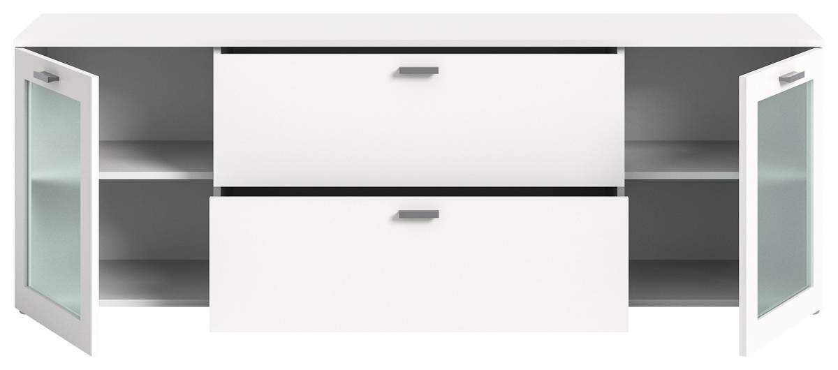 TV-Lowboard Xeno weiß B/H/T: ca. 180x62x37 cm