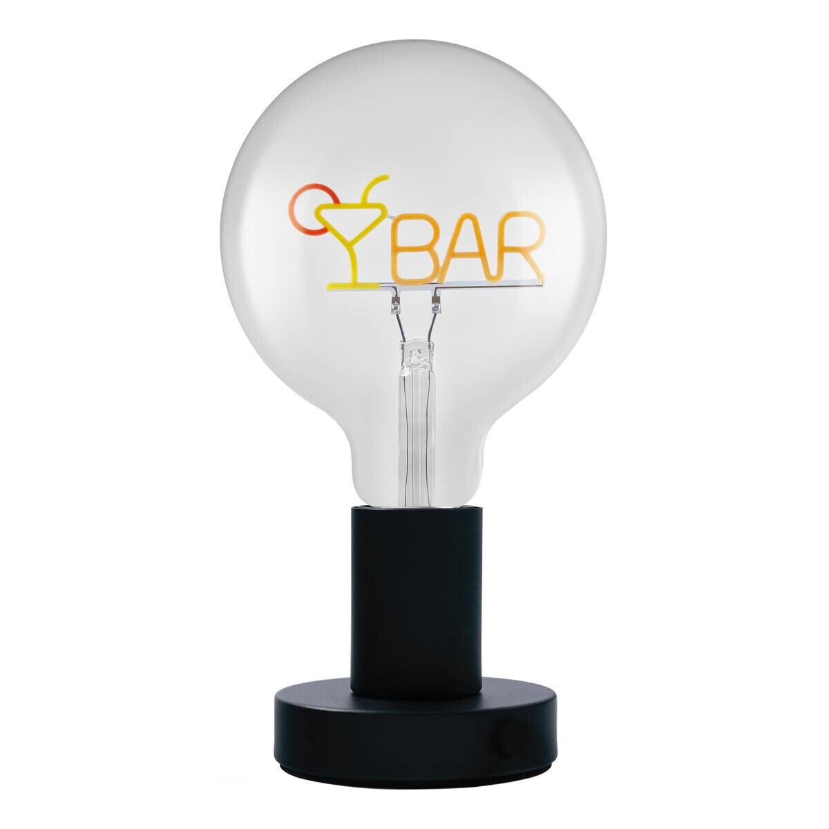 OSRAM LED-Tischleuchte Lettertable Metall B/H/L: ca. 12,5x23x12,5 cm E27