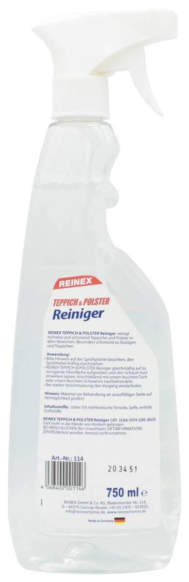 Reinigungsartikel Teppich & Polster,ca. 750ml Multi