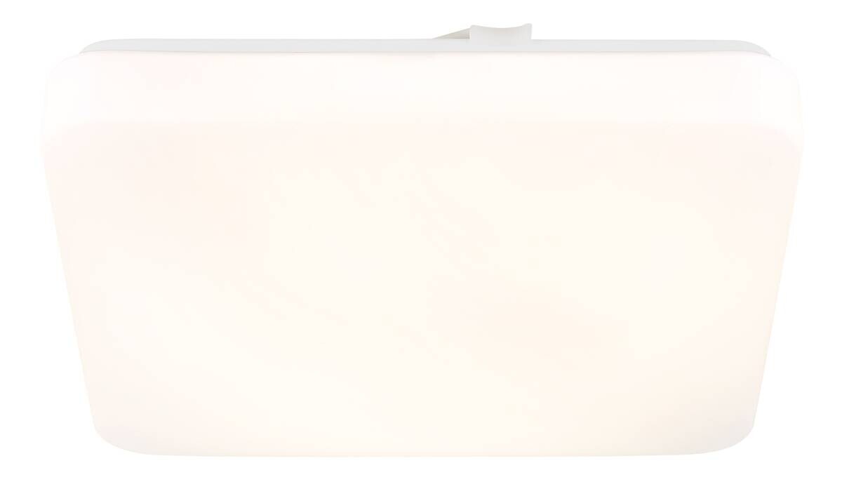 GLOBO LED-Deckenleuchte Opal weiß Metall Acryl B/H/L: ca. 27x5,5x27 cm 1 Brennstellen