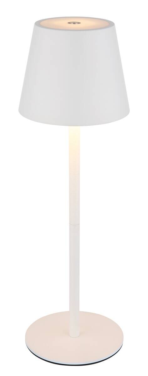 Tischleuchte Vannie weiß