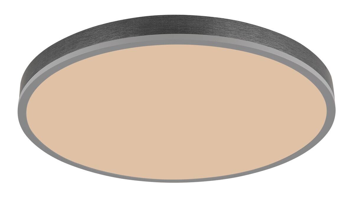 GLOBO LED-Deckenleuchte DORO 416080AD4R-CCT Opal silber Aluminium MDF H/D: ca. 8,5x60 cm 1 Brennstellen