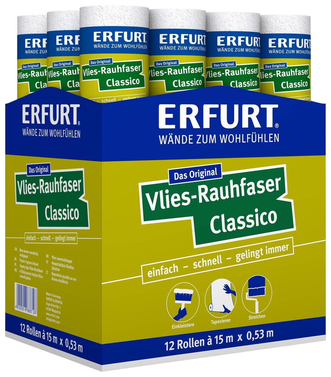 Erfurt Rauhfaser Classico B/L: ca. 53x1500 cm strukturiert