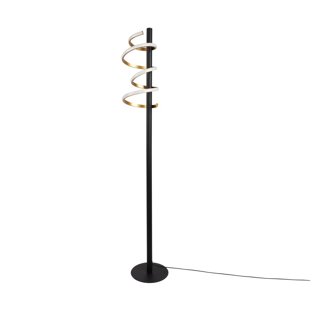 Näve Leuchten Stehlampe 2085658 gold Kunststoff Metall B/H/T: ca. 22x140x22 cm 1 Brennstellen