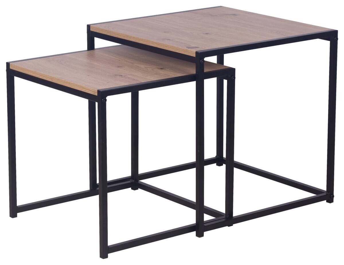 Beistelltisch Clara schwarz B/H/T: ca. 35x35x35 cm