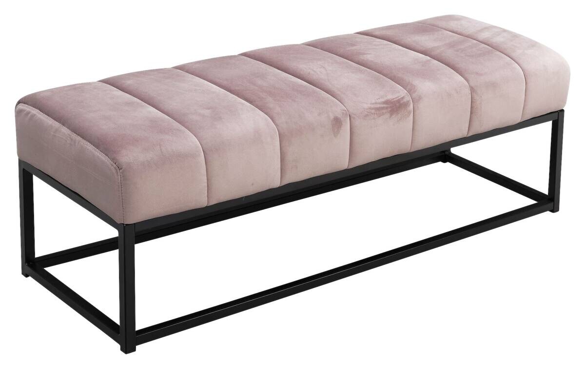 Sitzbank rosa Polyester B/H/T: ca. 108x40x40 cm