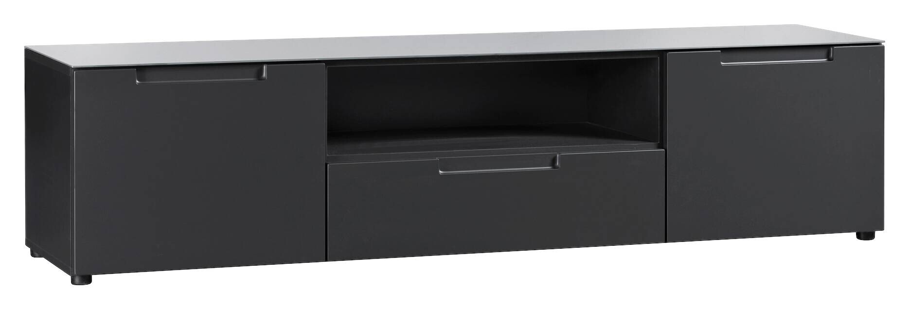 TV-Lowboard Mailand anthrazit B/H/T: ca. 168x41x40 cm