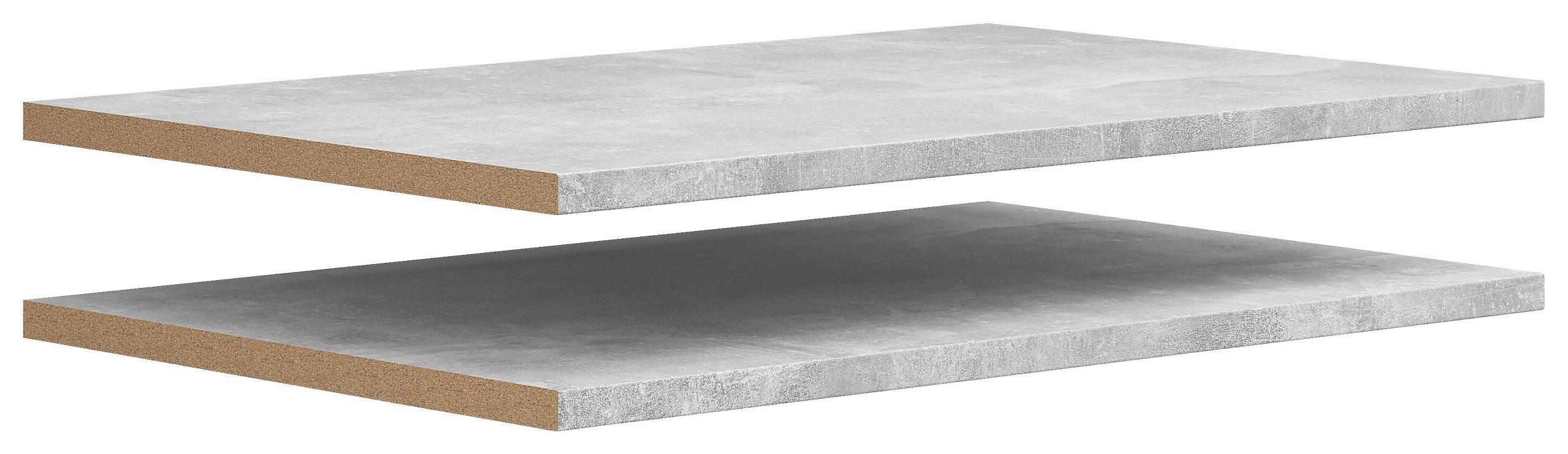 Einlegeböden-Set Multi-Stauraum Typ 56 Beton Optik B/H/T: ca. 77x2,2x48 cm