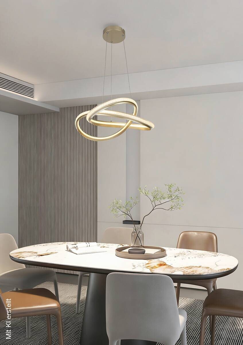 Nolo LED-Pendelleuchte Clara B/H/T: ca. 50x120x50 cm