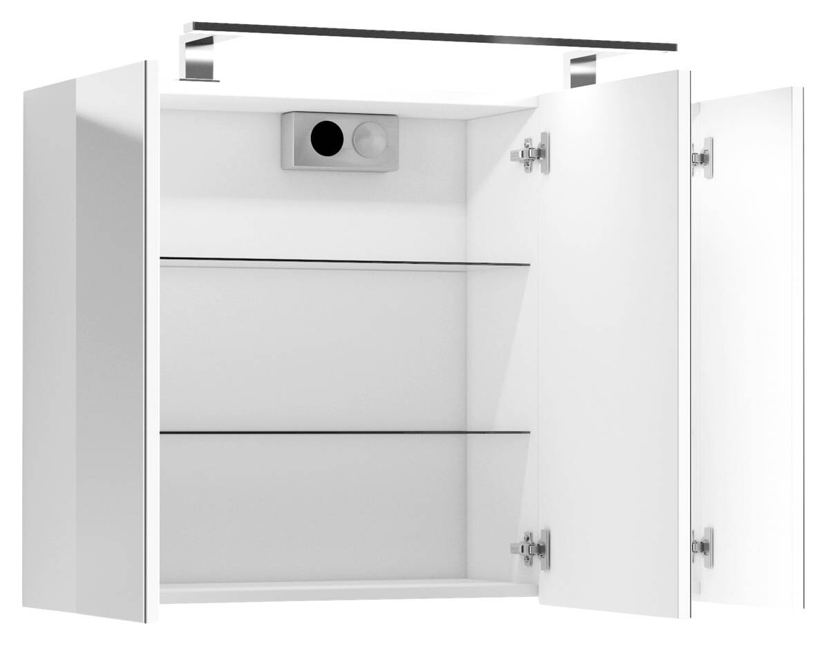 Spiegelschrank SPREE weiß B/H/T: ca. 80x60x15 cm