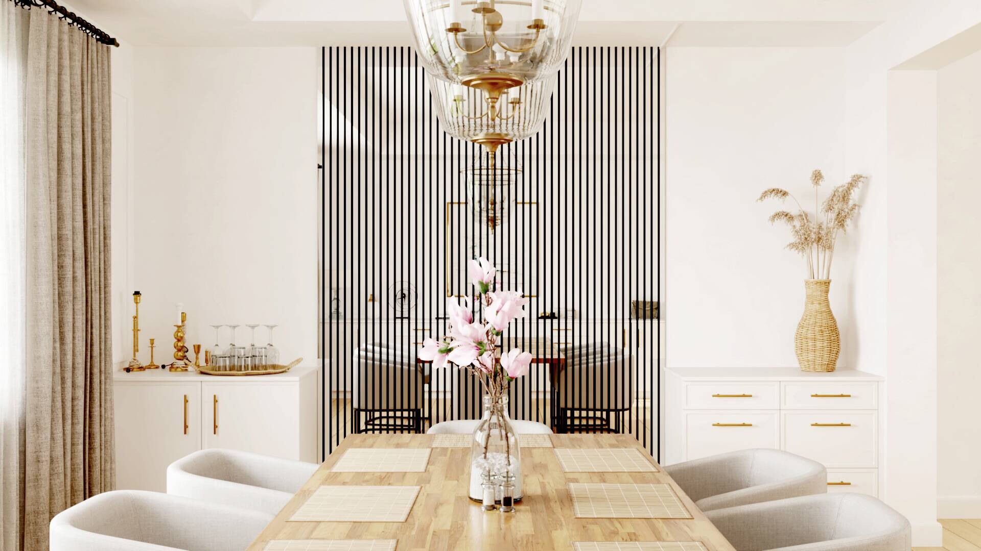 Wand- und Akustikpaneel Akustikpaneel silber L/B/H: ca. 260x60x1,7 cm pro Stück