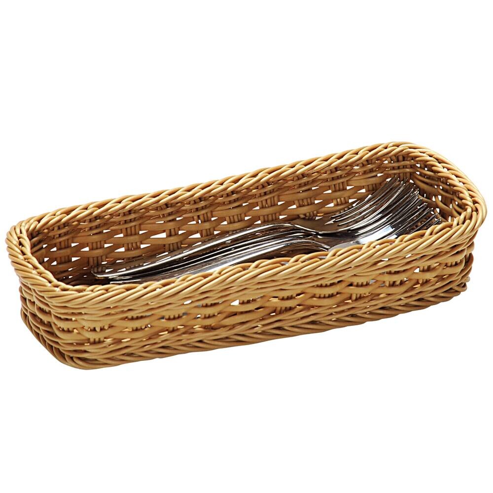 Kesper Brot und Obstkorb weiß Kunststoff B/H/L: ca. 23,5x30,5x21 cm