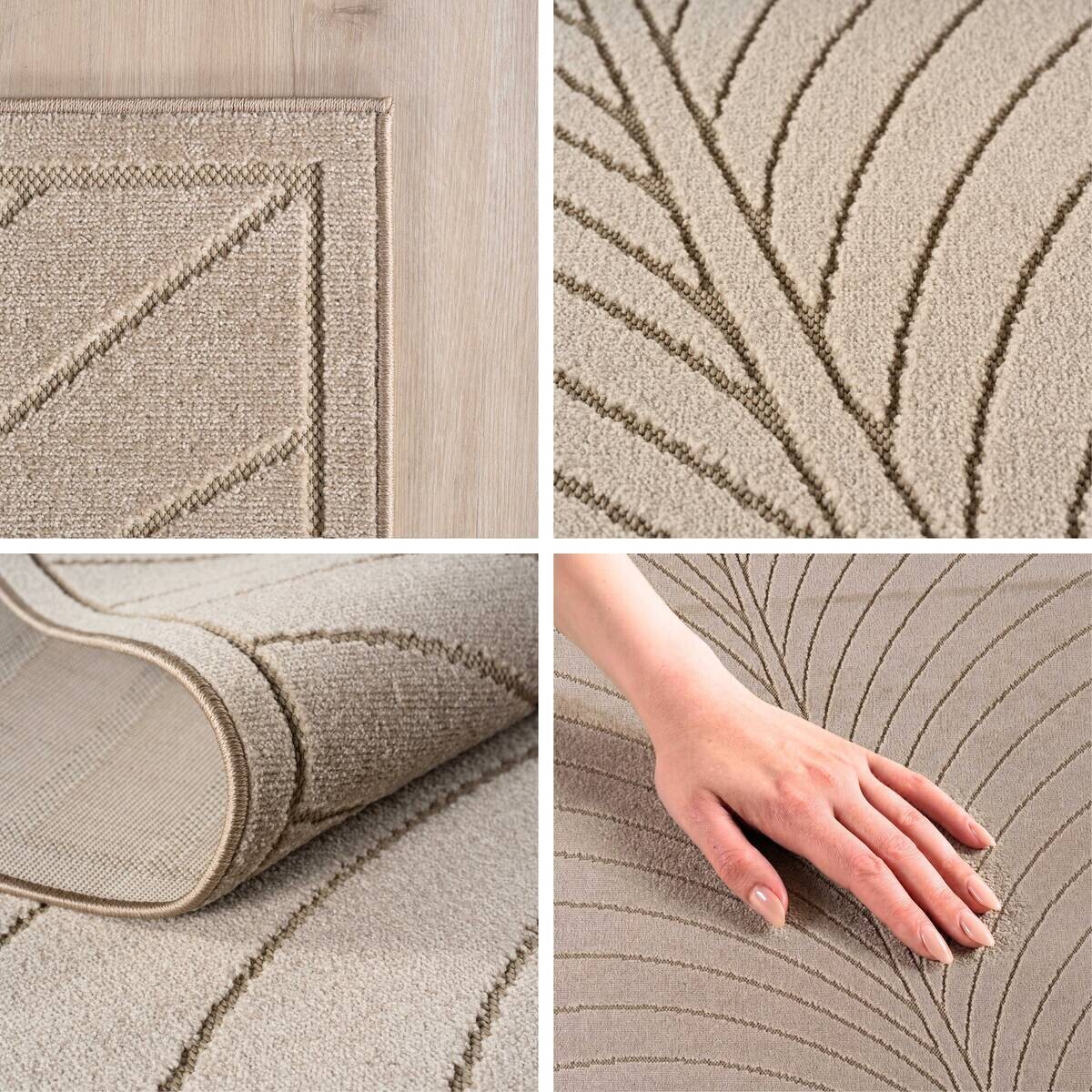 Ayyildiz Flachwebteppich NOVA beige B/L: ca. 80x250 cm