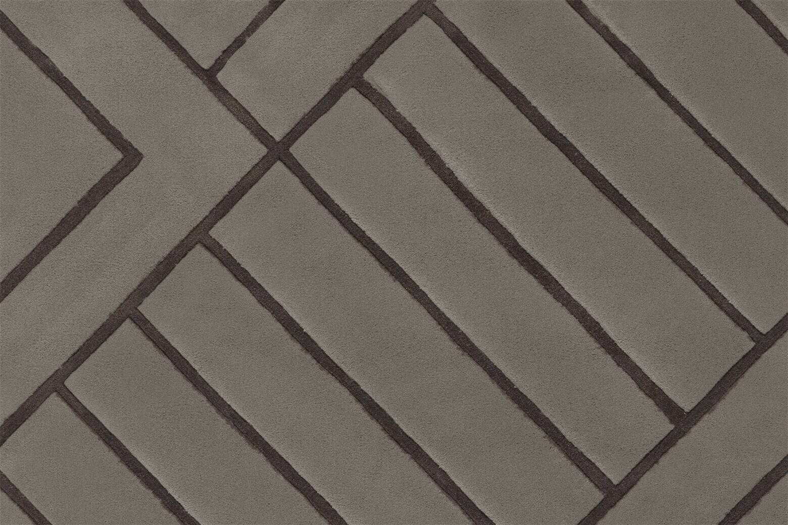 Arte Espina Kurzflorteppich Cool 5055 grau B/L: ca. 120x180 cm