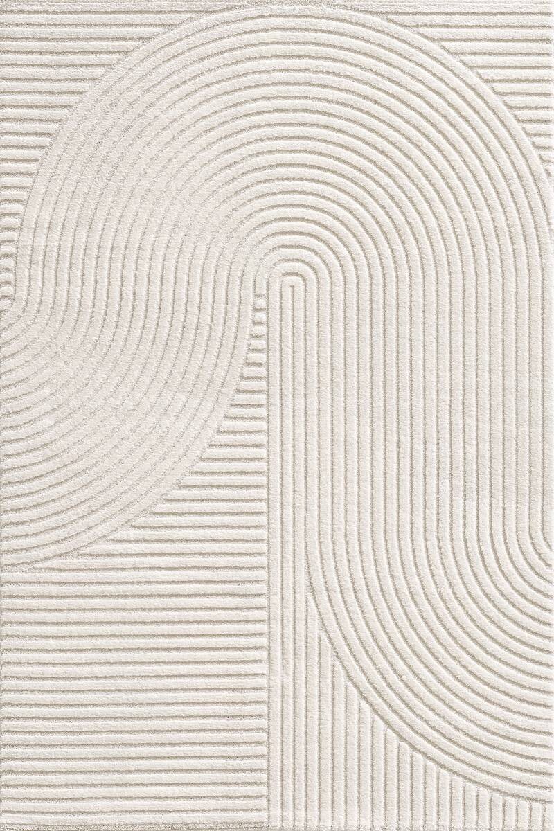 Webteppich Elio creme B/L: ca. 80x150 cm