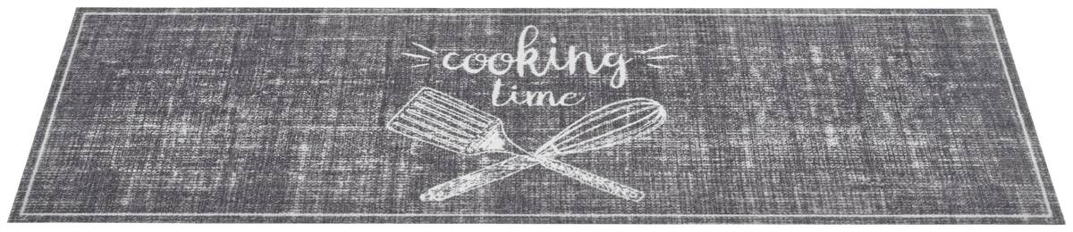 Küchenläufer Cook&Wash hellgrau B/L: ca. 50x150 cm