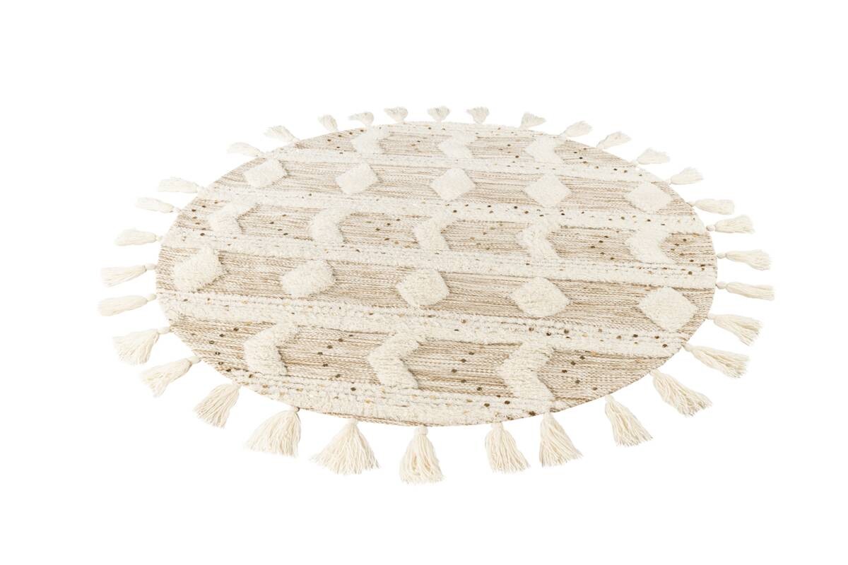 360Living Teppich Bohist khaki B/L/D: ca. 160x400x160 cm