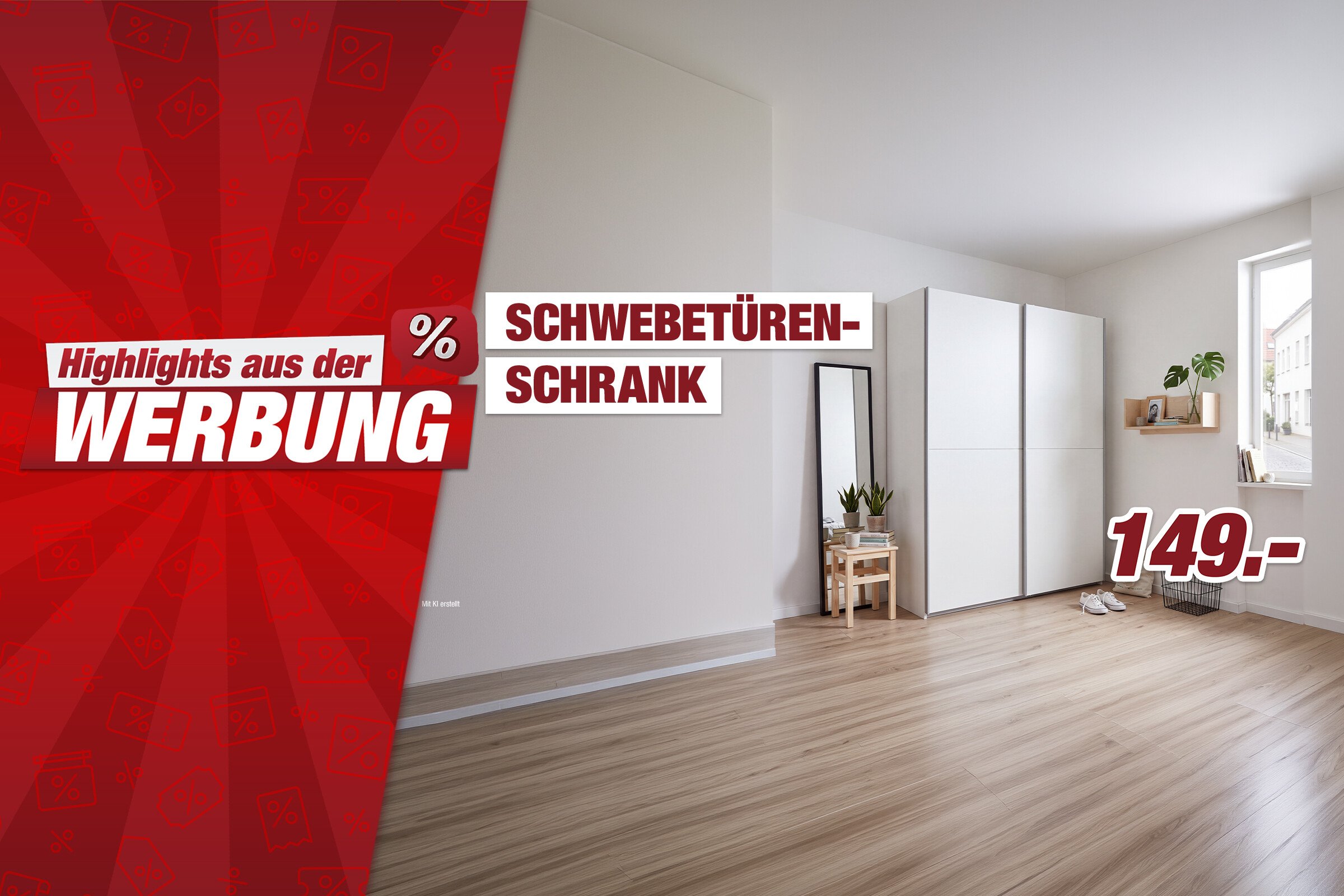 Schwebetürenschrank
