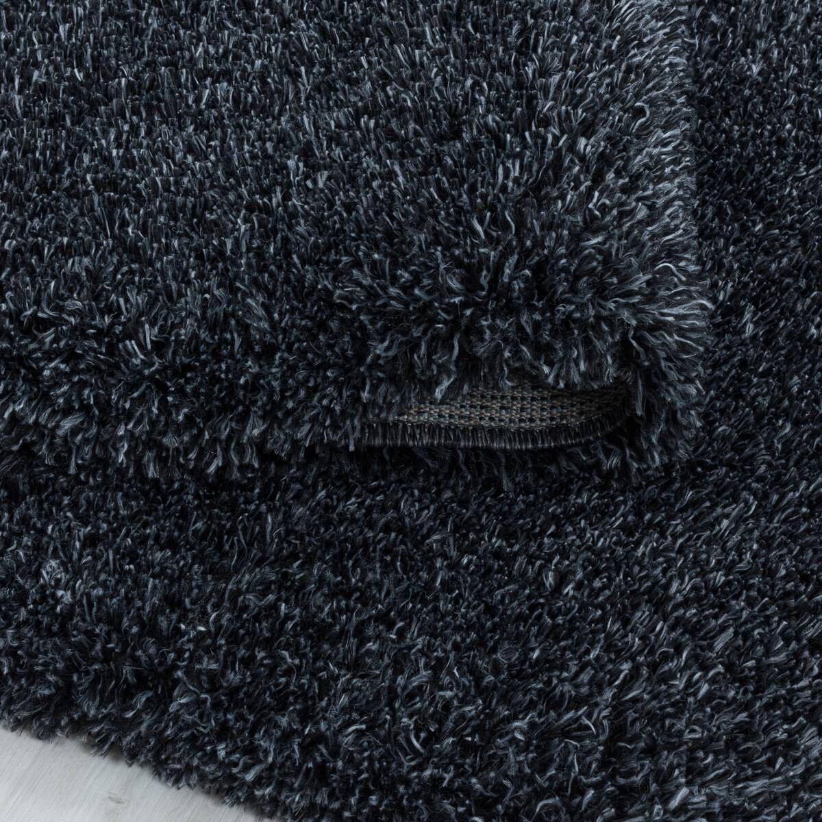 Ayyildiz Teppich FLUFFY anthrazit B/L: ca. 80x150 cm