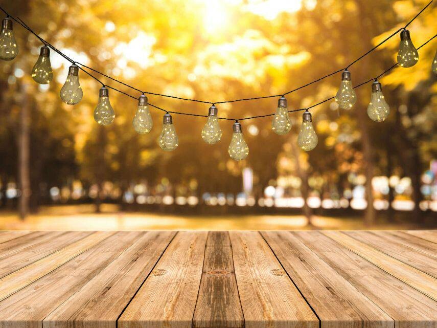 LED/Solar Lichterkette 3 m