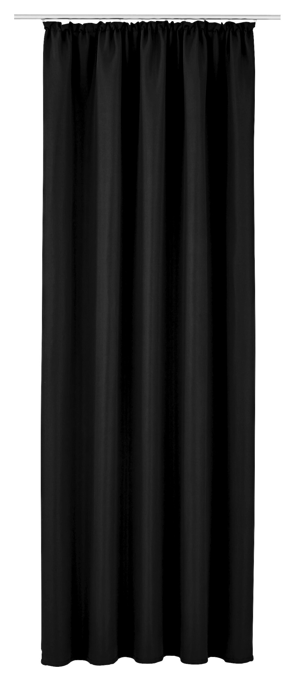 Verdunklungsvorhang Linus schwarz B/L: ca. 140x245 cm