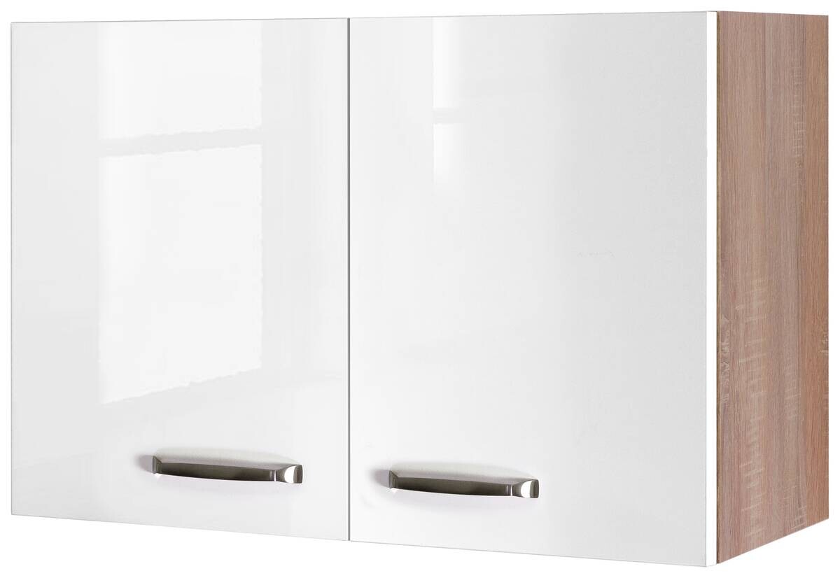 Hängeschrank Valero weiß Hochglanz B/H/T: ca. 80x54,8x32 cm