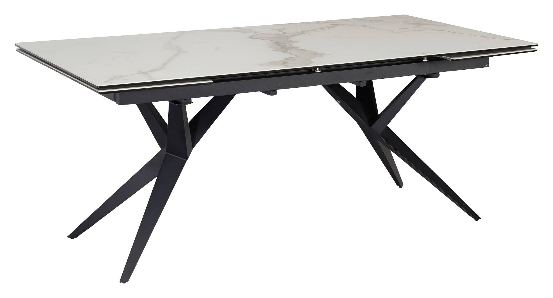 Esstisch weiß Marmor Optik B/H/T: ca. 180x76x95 cm