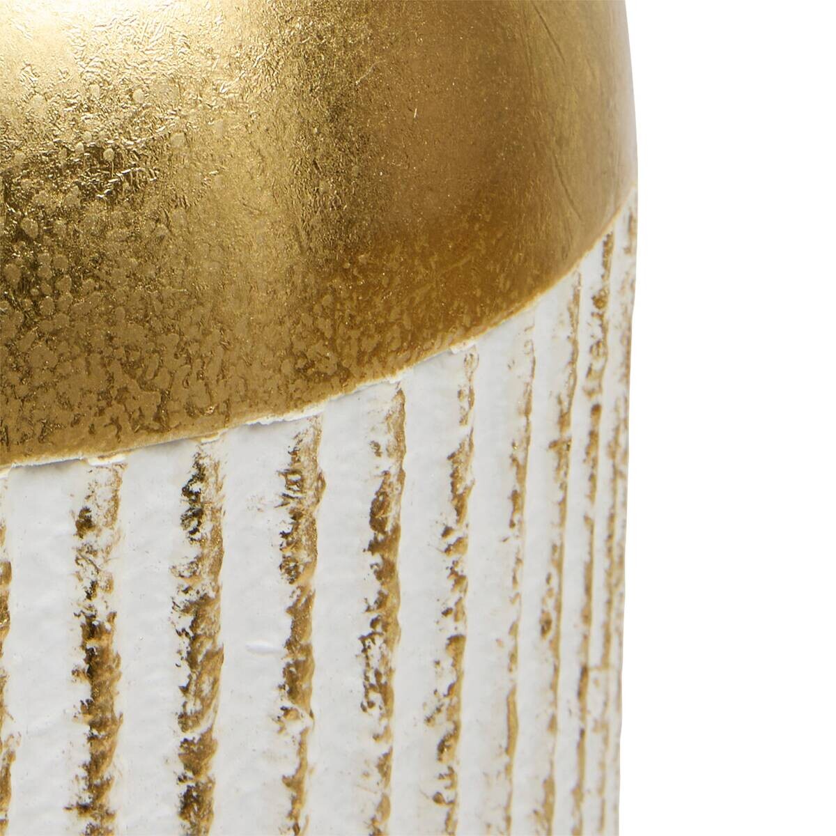Vase gold Metall B/H: ca. 16x60,5 cm