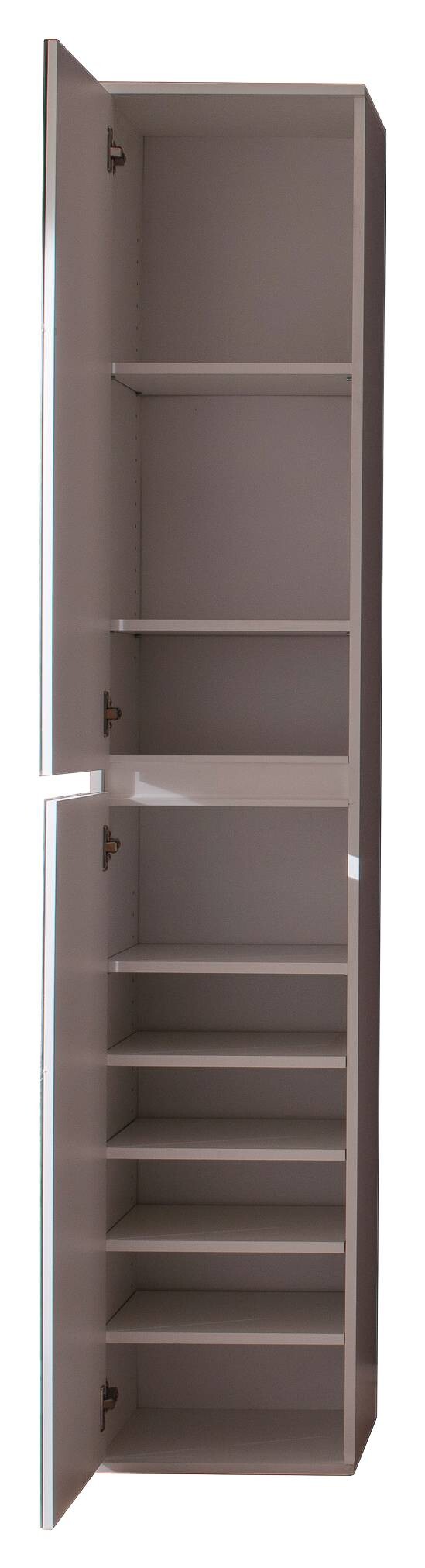 Garderobenschrank Mirror weiß B/H/T: ca. 37x191x34 cm