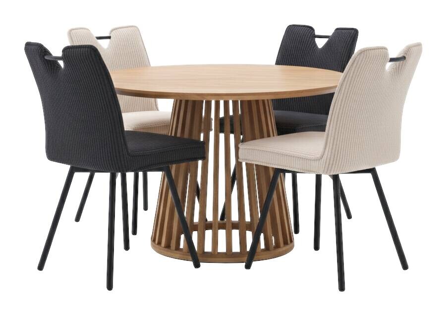 Esstisch Garle natur H/D: ca. 75x100 cm