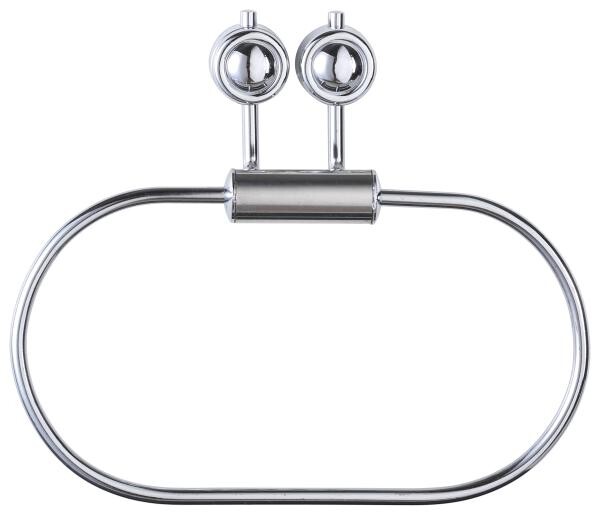 Handtuchring silber Eisen B/H/L: ca. 19x15x4,5 cm