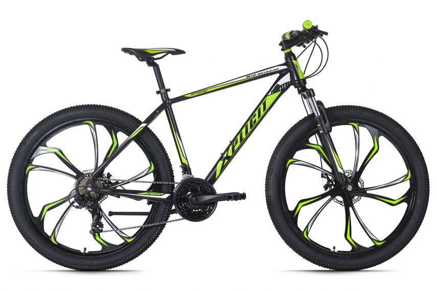 KS-Cycling Mountainbike Xplicit Hardtail Xplicit 27,5 Zoll Rahmenhöhe 51 cm 21 Gänge schwarz schwarz ca. 27,5 Zoll