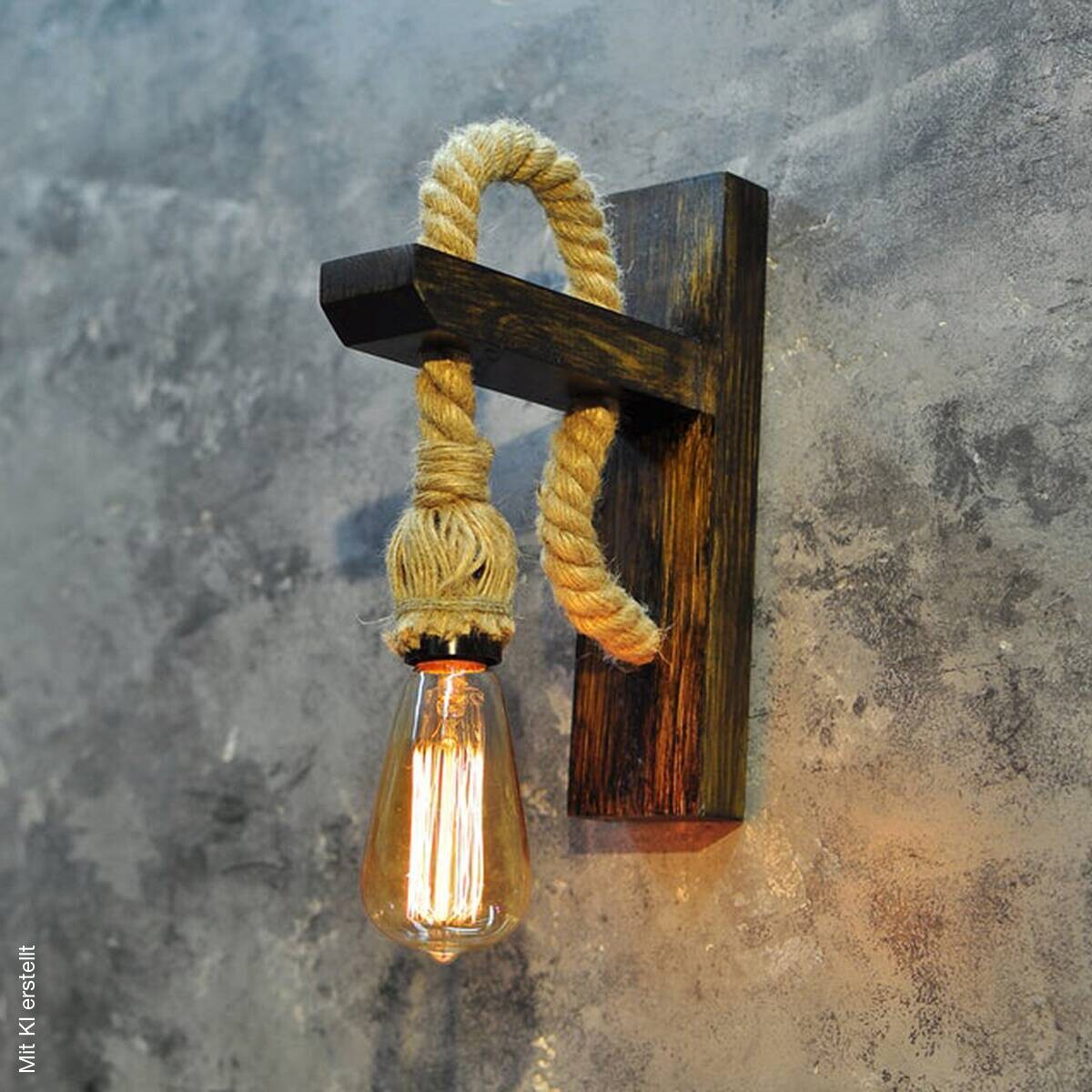 Opviq Wandleuchte beige Fichte B/H/L: ca. 23x9x30 cm E27 1 Brennstellen