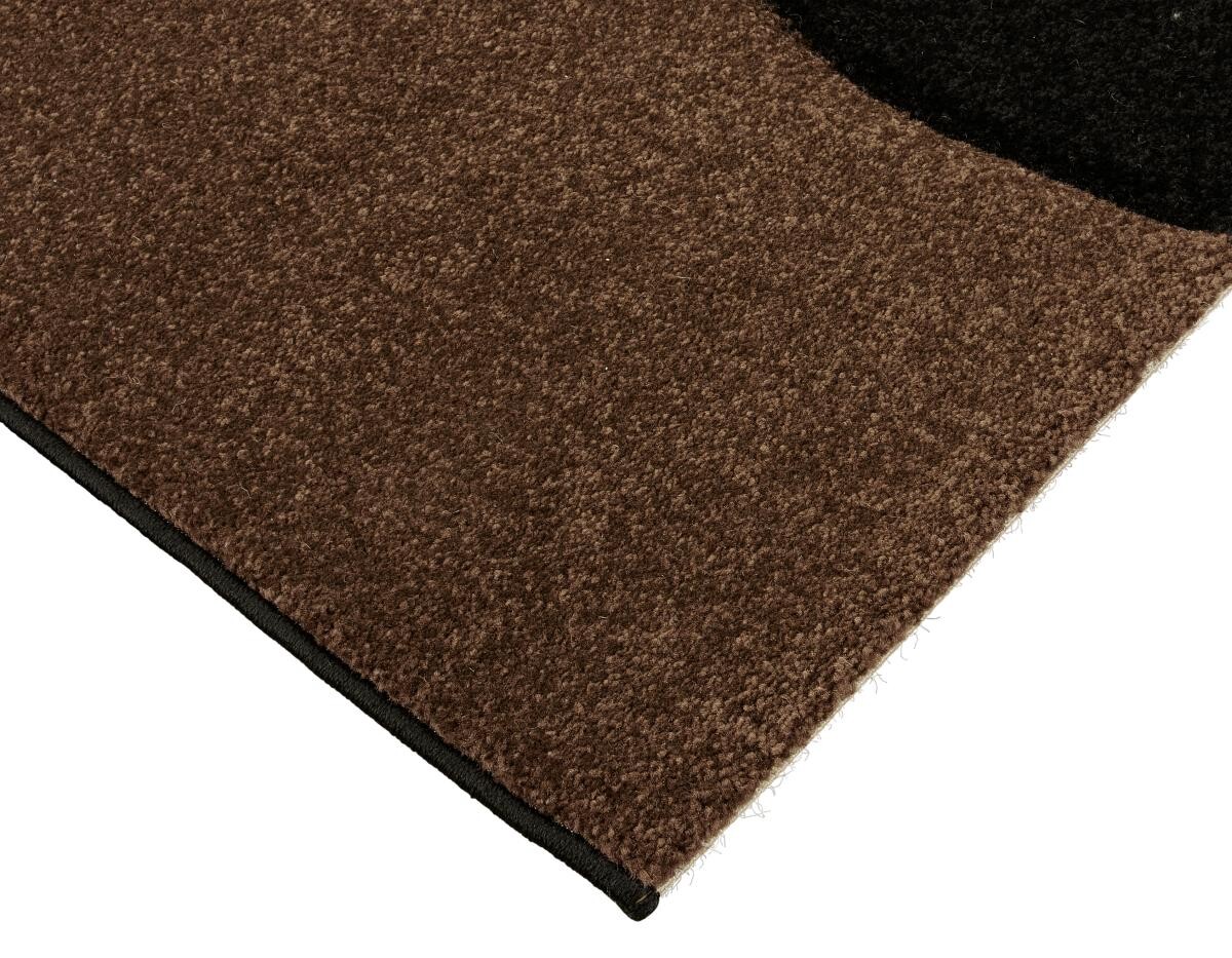 Merinos Webteppich Diamond schwarz B/L: ca. 200x290 cm