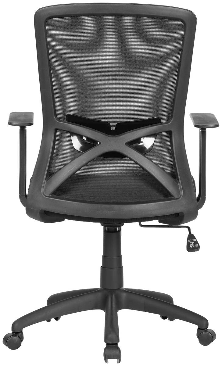 Chefsessel LONG schwarz schwarz schwarz Mesh Webstoff Kunststoff