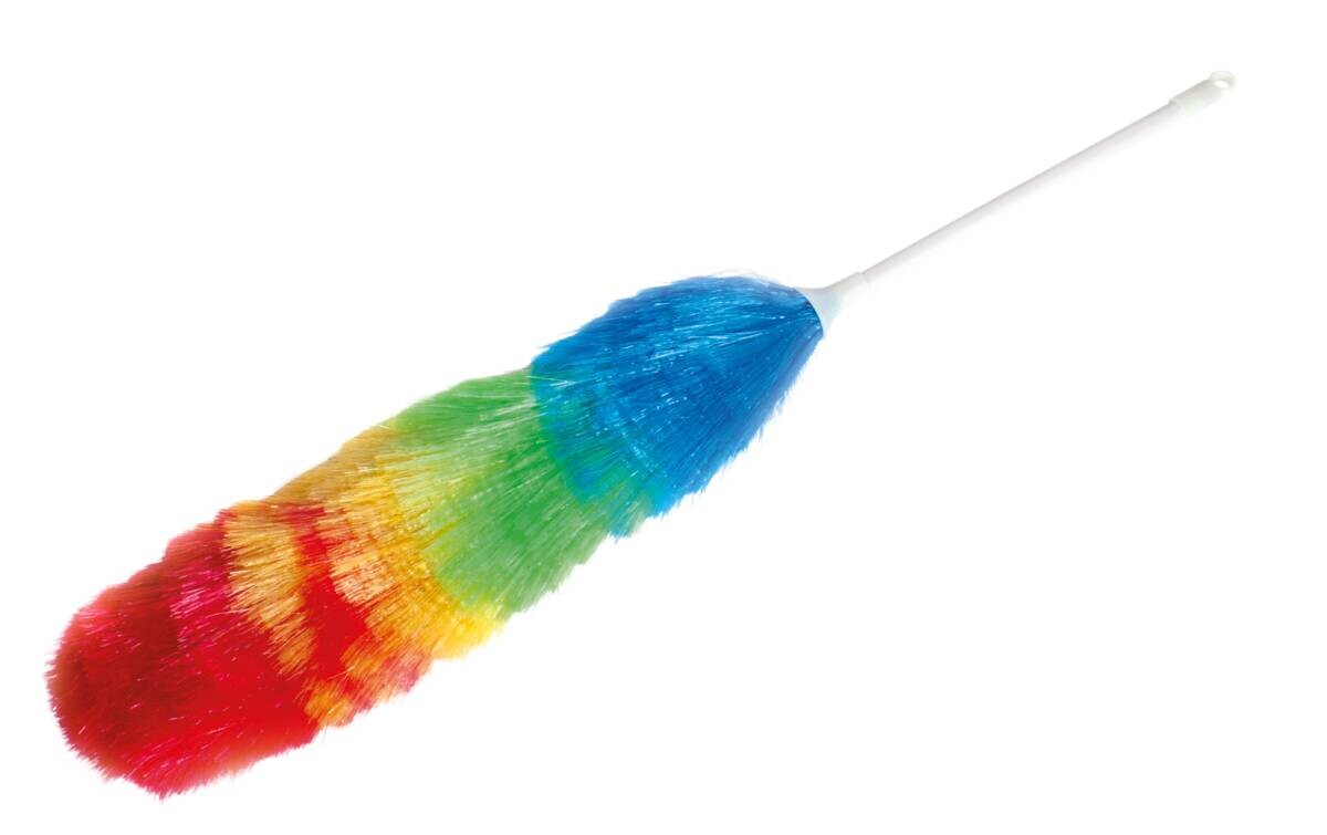 Staubwedel bunt B/H/L: ca. 10x10x30 cm