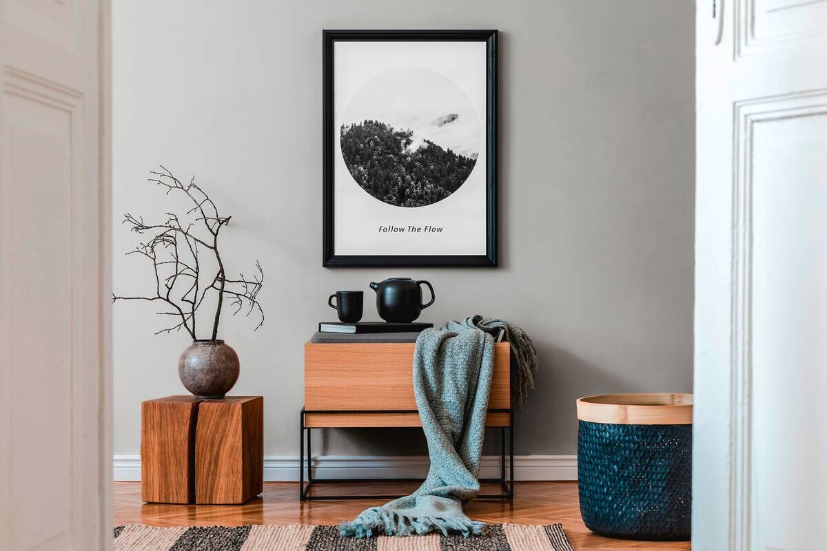 A.S.Creation Vliestapete Trendwall 2 Uni grau B/L: ca. 53x1005 cm